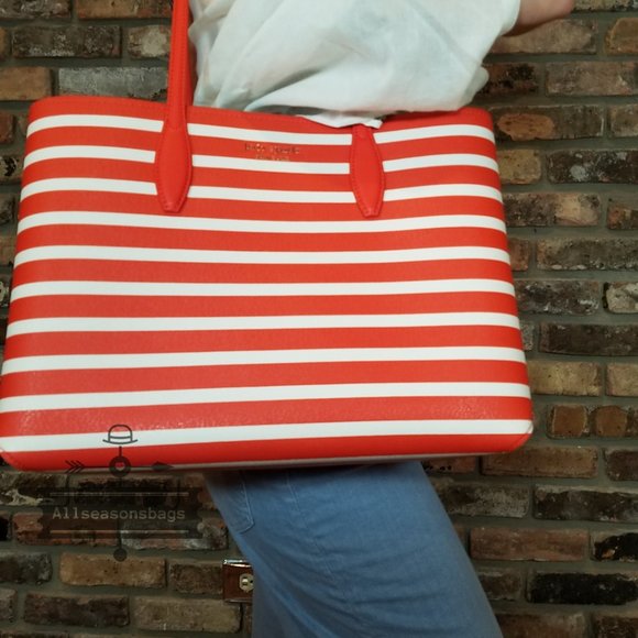 Kate Spade ALL Day Sailing Sailing Stripe Tote main image 1